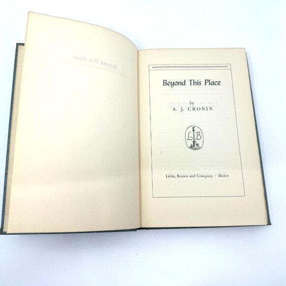 Beyond This Place, Hardcover by Cronin, A.J. / 1953 Print - Picture 8 of 9